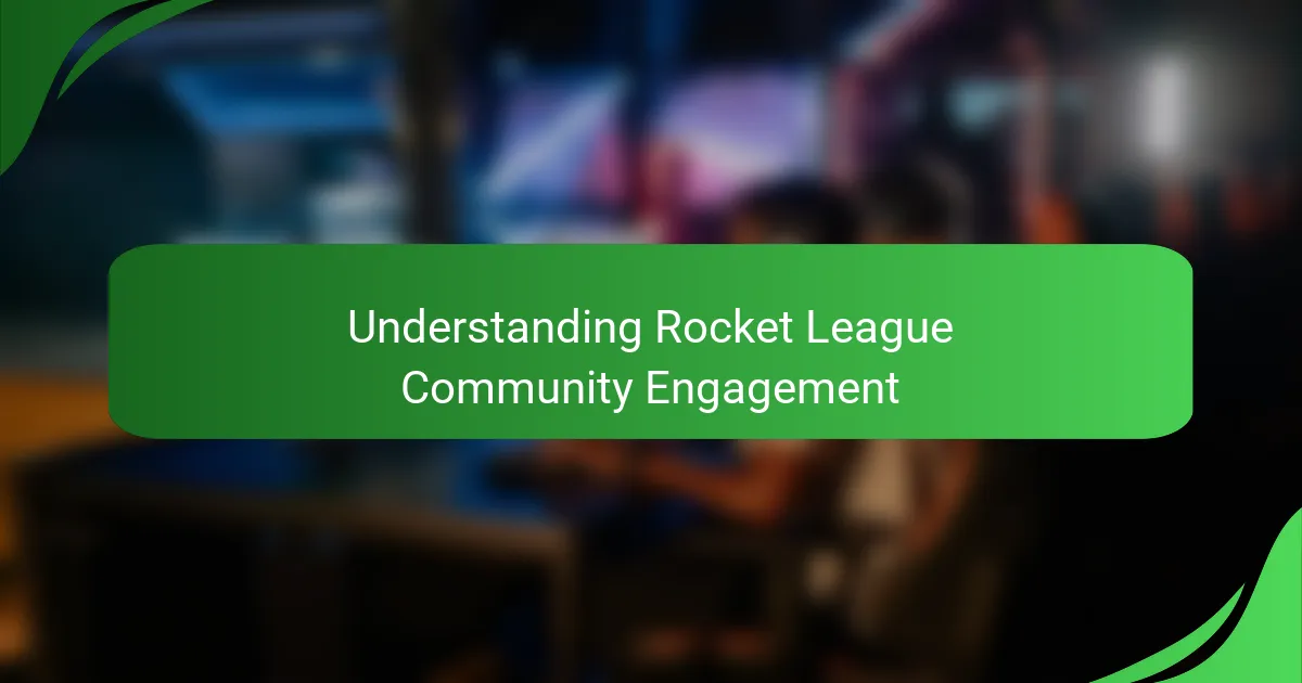 Understanding Rocket League Community Engagement